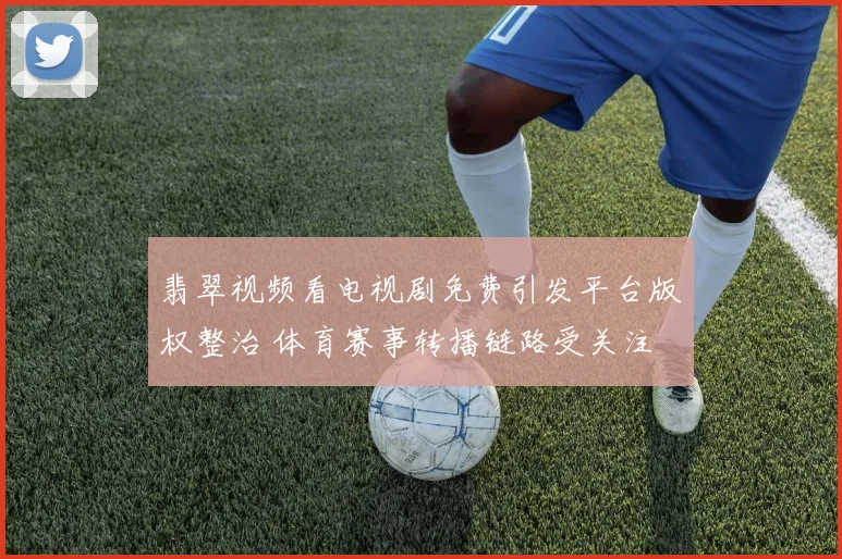 翡翠视频看电视剧免费引发平台版权整治 体育赛事转播链路受关注